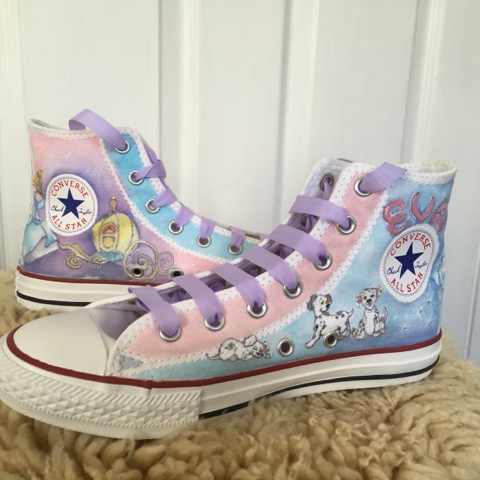 custom disney converse