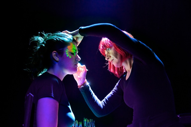 Wendy's masterful designs glow brightly at this party